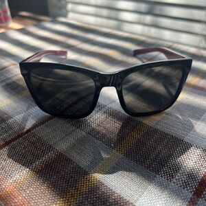 Costa Fuschia and Black Panga Shiny Sunglasses